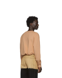 orange Langarmshirt von Eckhaus Latta