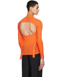 orange Langarmshirt von Dion Lee