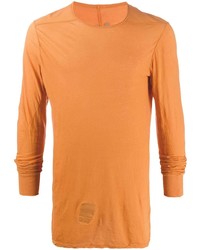 orange Langarmshirt von Rick Owens DRKSHDW