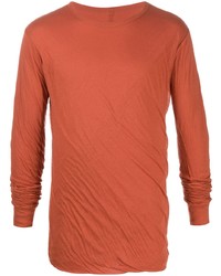 orange Langarmshirt von Rick Owens