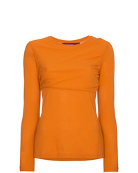 orange Langarmshirt von Sies Marjan