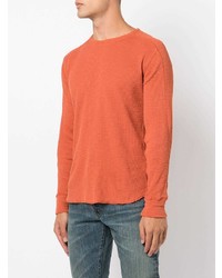 orange Langarmshirt von Ralph Lauren RRL