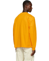 orange Langarmshirt von Acne Studios