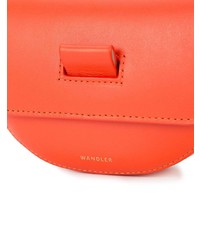 orange Leder Bauchtasche von Wandler