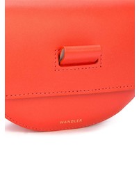 orange Leder Bauchtasche von Wandler