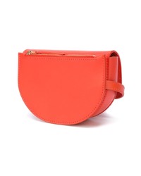 orange Leder Bauchtasche von Wandler