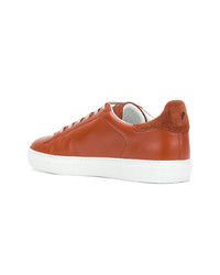 orange Leder niedrige Sneakers von Rossignol