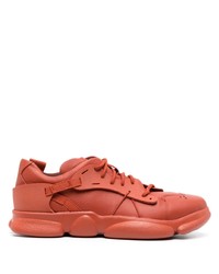 orange Leder niedrige Sneakers von Camper