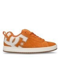 orange Leder niedrige Sneakers von DC Shoes