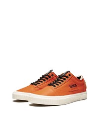 orange Leder niedrige Sneakers von Vans