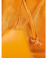 orange Leder Rucksack von Danielle Foster