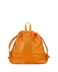 orange Leder Rucksack von Danielle Foster