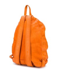 orange Leder Rucksack von Giorgio Brato