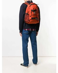 orange Leder Rucksack von Carhartt WIP