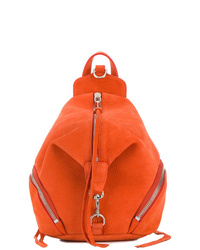 orange Leder Rucksack von Rebecca Minkoff