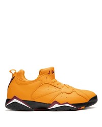 orange Leder Sportschuhe von Jordan