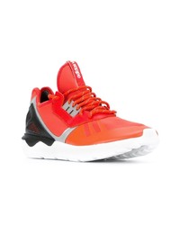 orange Leder Sportschuhe von adidas