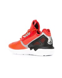 orange Leder Sportschuhe von adidas