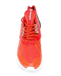 orange Leder Sportschuhe von adidas