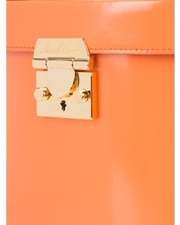 orange Leder Umhängetasche von MARK CROSS