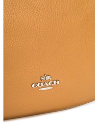 orange Leder Umhängetasche von Coach