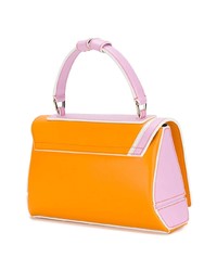 orange Leder Umhängetasche von Emilio Pucci