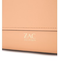 orange Leder Umhängetasche von Zac Zac Posen