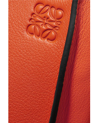 orange Leder Umhängetasche von Loewe