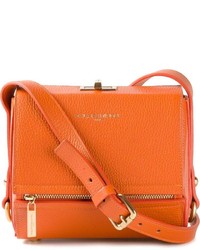 orange Leder Umhängetasche von Philippe Model