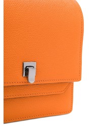 orange Leder Umhängetasche von Valextra