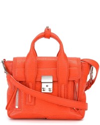 orange Lederhandtasche von 3.1 Phillip Lim