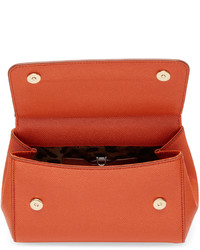 orange Ledertaschen von Dolce & Gabbana