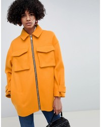 orange Mantel von ASOS DESIGN