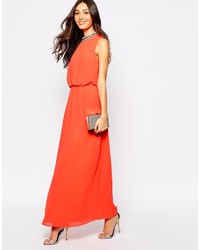 orange Maxikleid von Oasis