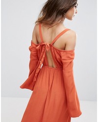 orange Maxikleid von Somedays Lovin