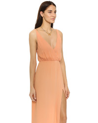 orange Maxikleid von Blue Life