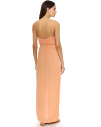 orange Maxikleid von Blue Life