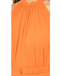 orange Maxikleid von Saloni