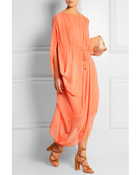 orange Maxikleid von Saloni