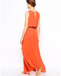 orange Maxikleid von Oasis