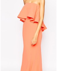 orange Maxikleid von Jarlo