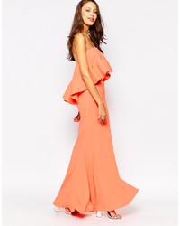 orange Maxikleid von Jarlo