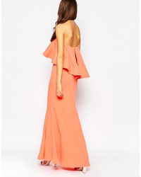 orange Maxikleid von Jarlo