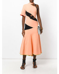 orange Midikleid von Proenza Schouler