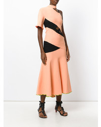 orange Midikleid von Proenza Schouler