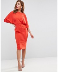 orange Midikleid von Asos