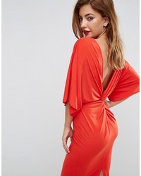 orange Midikleid von Asos