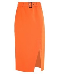 orange Midirock von New Look