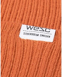 orange Mütze von Wesc