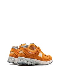 orange niedrige Sneakers von New Balance